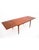 Brown Vintage Danish Teak Dining Table, 1960s For Sale - Image 8 of 10