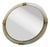 Round Torciglione Gold Murano Glass Wall Mirror by Simoeng for Simoeng For Sale