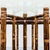 McGuire 1980s McGuire Attributed Coastal Modern Bamboo & Laced Rawhide Racetrack Dining Table For Sale - Image 4 of 15
