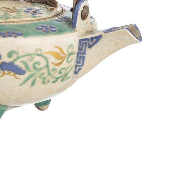 Japanese Porcelain Teapot, Early 20th Century For Sale - Image 5 of 6