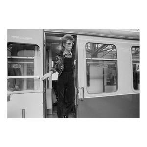 'David Bowie at Victoria' Unframed Archival Pigment Print