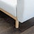 Modern 3-Seat Sofa With Light Wood Base and Cream Upholstery For Sale - Image 9 of 9