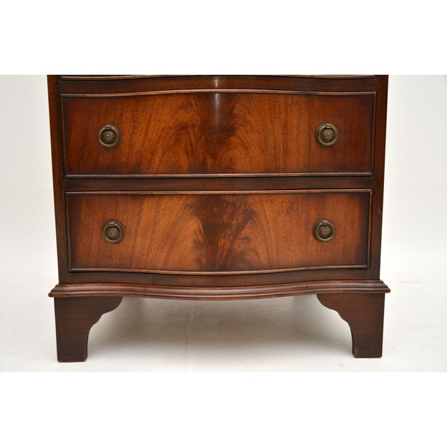 Vintage Georgian Secretaire, 1950s For Sale - Image 10 of 11