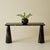 Brutalist Angelo Mangiarotti "Eros" Black Marble Console Table, 1970s For Sale - Image 3 of 11
