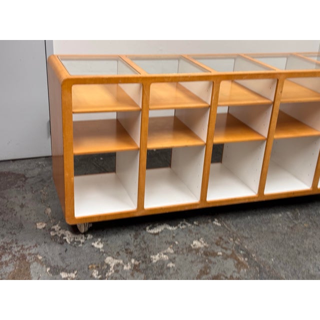 Bespoke Retail Display Case on Casters For Sale - Image 12 of 12