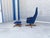 Craft Associates 1960s Mid Century Walnut Lounge Chair and Ottoman by Adrian Pearsall for Craft Associate For Sale - Image 4 of 15