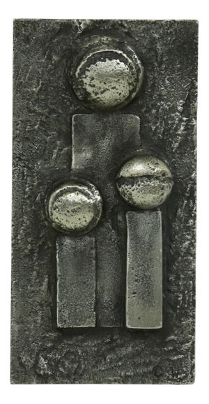 Brutalist Cast Aluminium Wall Sculpture by Willy Ceysens, 1960s