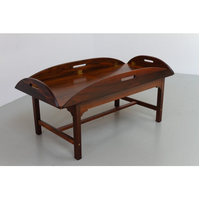 Mid-Century Modern Danish Rosewood Coffee Table, 1960s For Sale - Image 6 of 18