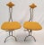 Mid-Century Modern Mid-Century Pair of Post Modern Decorative Funky Wrought Iron Chairs For Sale - Image 3 of 13