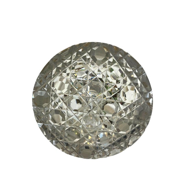 Antique French Cut Glass Inkwell, Desk Accessory, Circa 1880 For Sale In Dallas - Image 6 of 6