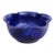 Signed Koski Studio Pottery Bowl, 2003 – Cobalt Crystalline Glaze – Sculptural Decorative Centerpiece For Sale
