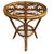 1950s Vintage French Rattan Side Table, 1950s For Sale - Image 5 of 18