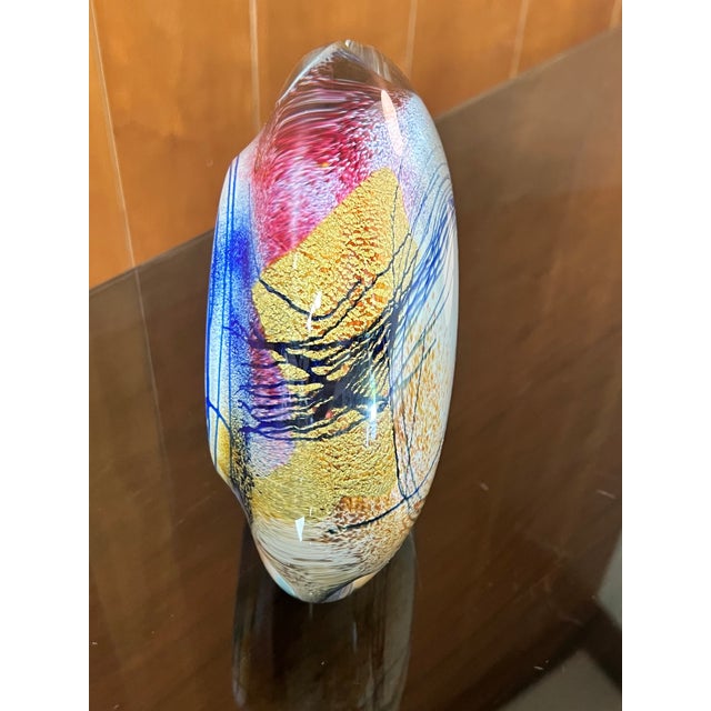 Large Abstract Ocular Glass Sculpture For Sale - Image 10 of 15