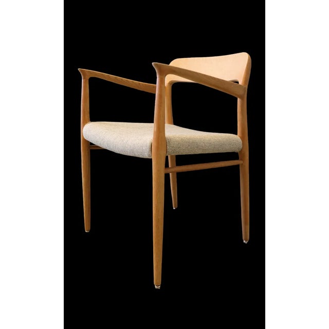 Model 56 Chair in Oak by Niels O. Møller for J.L. Møllers, 1950s For Sale - Image 9 of 9