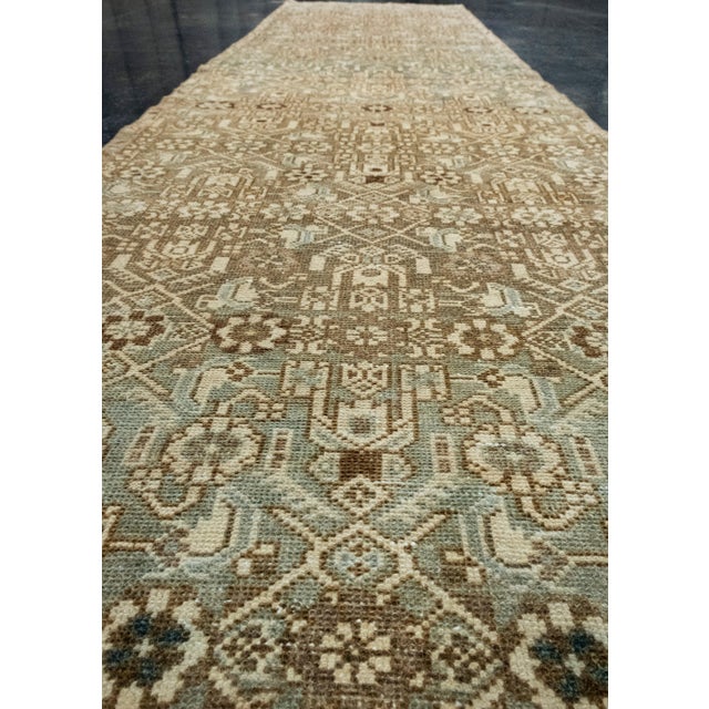 Early 21st Century Turkish Oushak Runner Rug 2'8" x 9'5" #17511 For Sale - Image 5 of 8