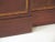 Baker Furniture Company 1990s Vintage Baker Inlaid Mahogany 4 Door English Style Breakfront For Sale - Image 4 of 12