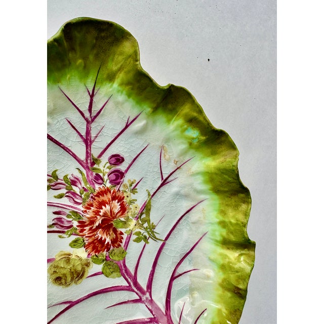 Mid 18th Century Chelsea Porcelain Leaf Form Dish, Red Anchor Period Circa 1755 For Sale - Image 5 of 16