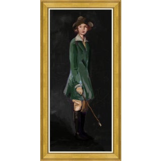 Parthenia Canvas - Hand Embellished Framed Art by Dana Gibson For Sale
