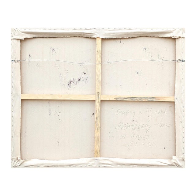 Peter Healy "Dropping a Lit Match" Contemporary Warm Toned Abstract Expressionist Painting, 2024 For Sale - Image 10 of 10