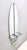 Silver Vintage Wall-Mounted Entryway Mirror and Console Table with Glass Top, 1980s For Sale - Image 8 of 17
