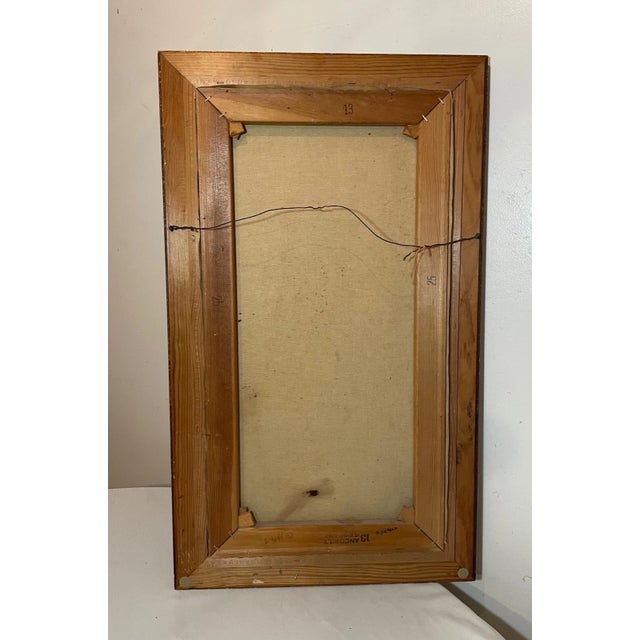 1940s Willem Frederik Reinder Oil Woodsy Landscape Expressionism Painting Art For Sale - Image 11 of 12