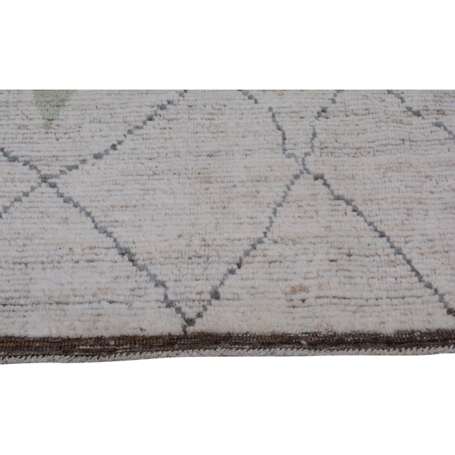 Moroccan Hand Knotted Wool Rug, 8'3"x10' For Sale - Image 4 of 6