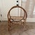 Wonderful midcentury bamboo/rattan circular shelf unit for display of books, plants or other decorative objects. Great...