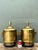 Vintage Brass Medallion Ring Lamps - A Pair For Sale - Image 4 of 12