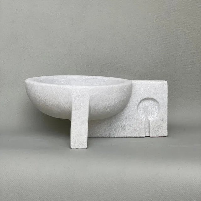 Not Yet Made - Made To Order Hand Carved Marble Sculpture by Tom Von Kaenel For Sale - Image 5 of 6