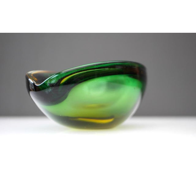 Mid-Century Modern Murano Glass Bowl, 1960s For Sale - Image 9 of 11