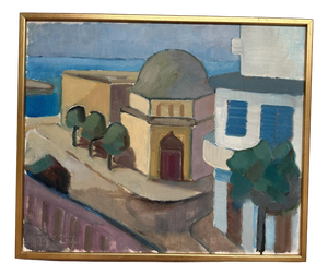 L. Wilton, Rhodes, 1962, Oil Painting on Canvas, Framed