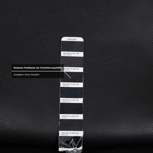 Butterfly Corner Sofa in Black Leather from Ewald Schillig For Sale - Image 14 of 18