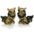 Pair of Chinese Pottery Foo Dogs 20thC For Sale - Image 6 of 9