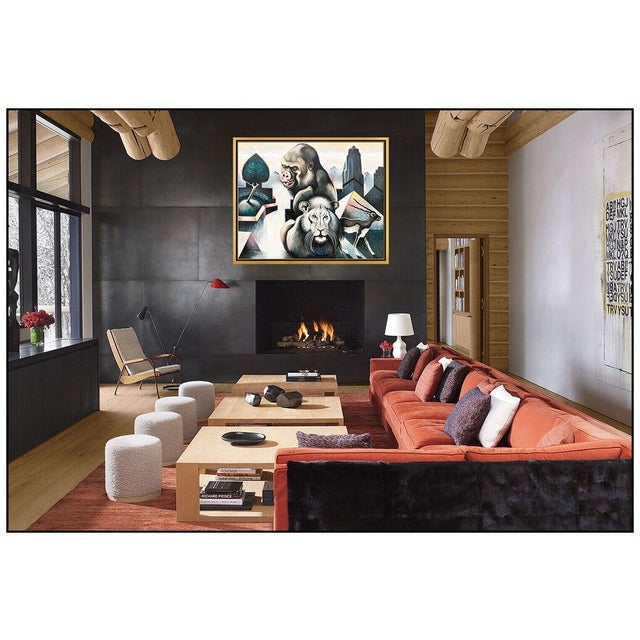 Message us to inquire about custom framing options! (Included for free with every purchase) The artwork here, "African...