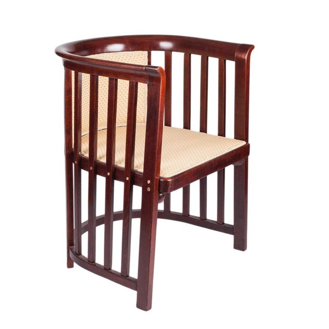 Chairs and Armchairs by Josef Hoffmann for Jacob and Josef Kohn, Vienna, Austria, 1890s, Set of 6 For Sale - Image 3 of 9