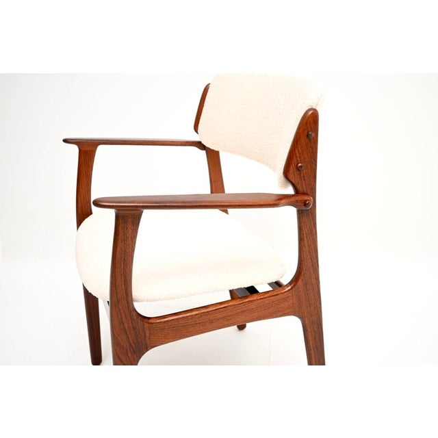Vintage Danish Desk Chair by Erik Buch for Oddense Maskinsnedkeri, 1960s For Sale - Image 10 of 11