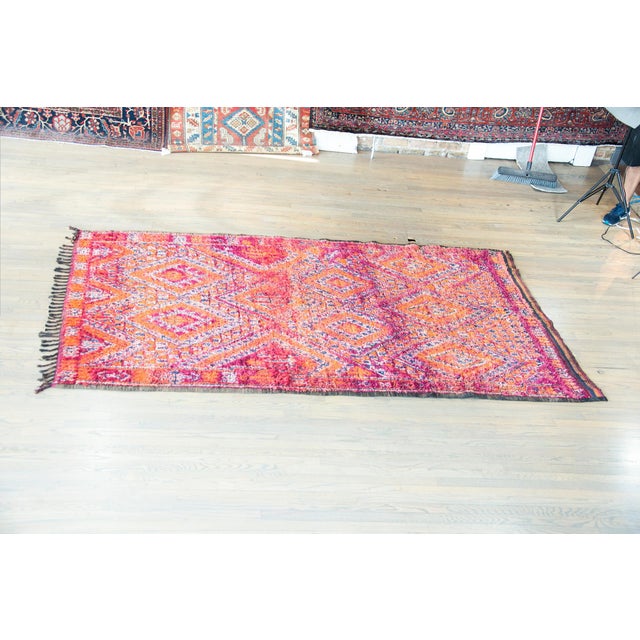 Vintage Moroccan Rug For Sale In Chicago - Image 6 of 15