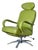 Percival Lafer Reclining Lounge Chair in Lime Green Leather | Made in Brazil | 2007 For Sale