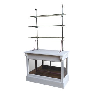 Antique Store Display Shelf Unit, 1890s For Sale