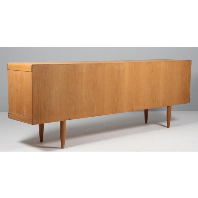 Mid-Century Scandinavian Oak Sideboard by Henry Walther Klein for Bramin, 1950s For Sale - Image 11 of 13