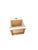 Campaign Pair of Vintage Campaign Style Bedside Tables For Sale - Image 3 of 11