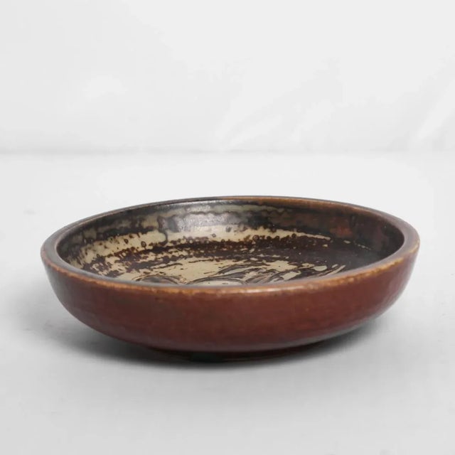 Ceramic Royal Copenhagen Knud Kyhn Bowl With Duck For Sale - Image 7 of 8