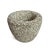 Small vintage rustic hand chiseled granite stone bowl for indoor or outdoor use/display. Beautiful rough texture and each...