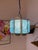 Hanging Lamp Blue Silver by Vitrika For Sale - Image 10 of 11