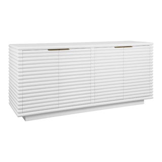 Giovanni White 4 Drawer Buffet For Sale