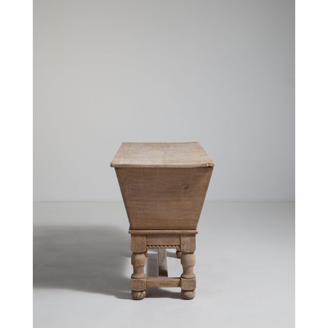 French Brutalist Bar Cabinet with Single Drawer, Antique, France, Circa 1970 For Sale - Image 12 of 13