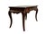 Mid 20th Century Vintage French Louis XV Style Wrapped Leather Writing Desk For Sale - Image 5 of 6
