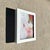 Late 20th Century Vintage Boho Miniature Painting in Wood Frame For Sale - Image 5 of 6