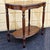 Brown Mid Century Satin Mahogany Bookmatched Top Tiered Side Table For Sale - Image 8 of 10