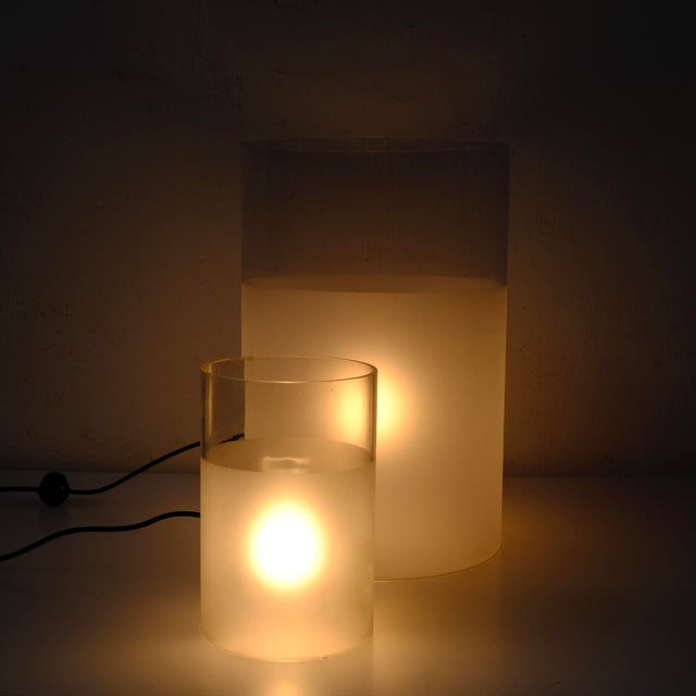 Fatua Table Lamp in Glass attributed to Guido Rosati for Fontana Arte, 1970s For Sale - Image 15 of 18
